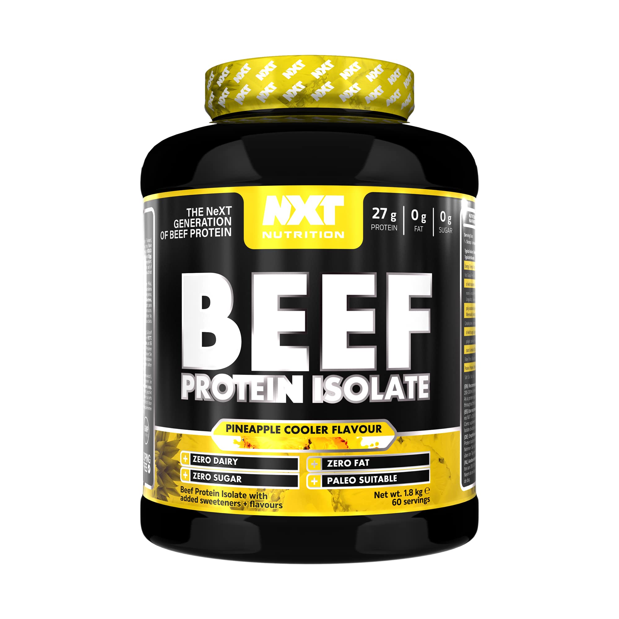 NXT Nutrition Beef Protein Isolate 1.8kg