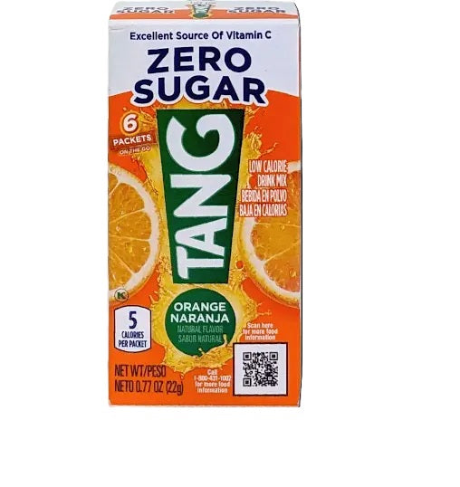 Tang Zero Sugar 6 Packets