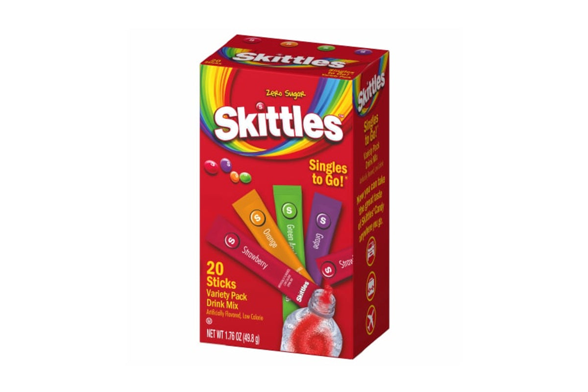 Skittles Singles To Go drink